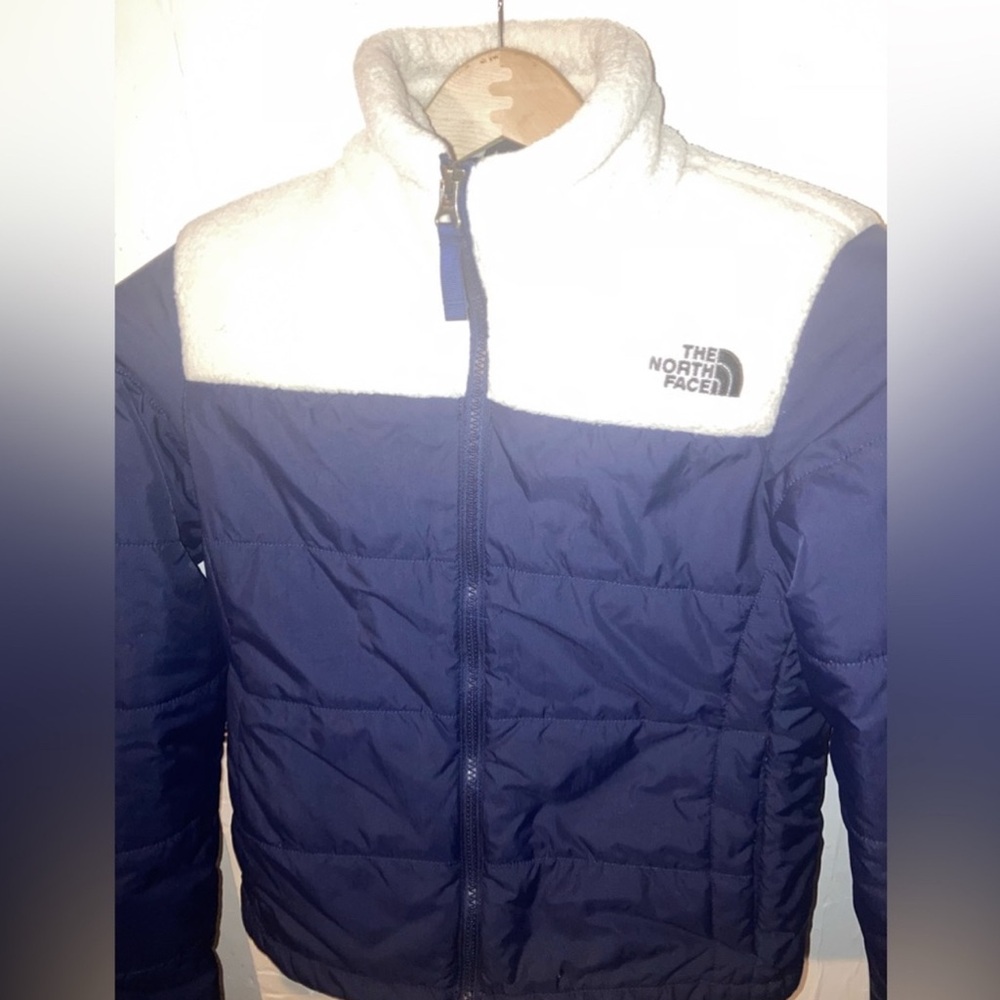Puffy North Face jacket